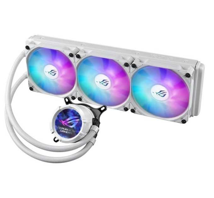 ASUS Система водяного охолодження Asus ROG Strix LC III 360 ARGB LCD White (90RC00W2-M0UAY0)