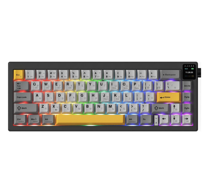 Ajazz Клавіатура бездротова Ajazz AK650 Flying Fish Switch Black (AK650-FF-BGY)
