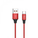 SkyDolphin Кабель SkyDolphin S55T Neylon USB - USB Type-C (M/M), 1 м, Red (SDUSB-000437)