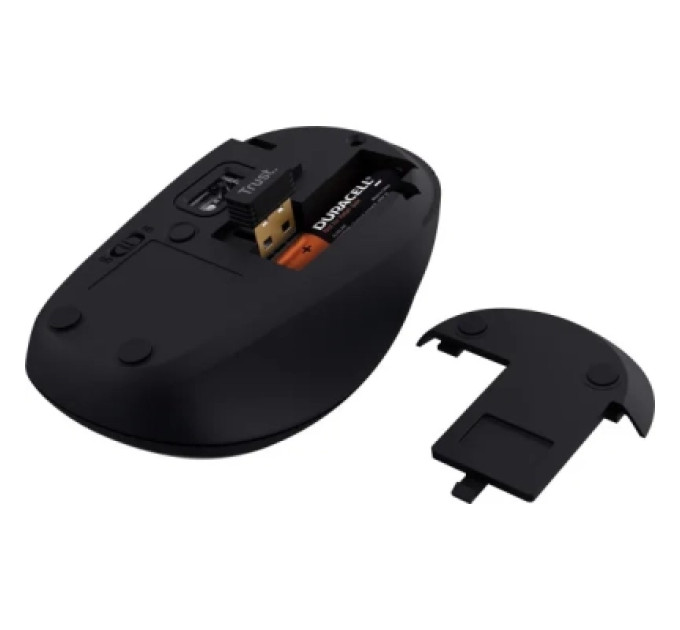 Trust Мишка Trust Yvi+ Multi-Device Wireless/Bluetooth Black (25440)