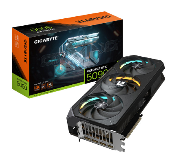 GIGABYTE Відеокарта GIGABYTE GeForce RTX5090 32GB GAMING OC (GV-N5090GAMING OC-32GD)