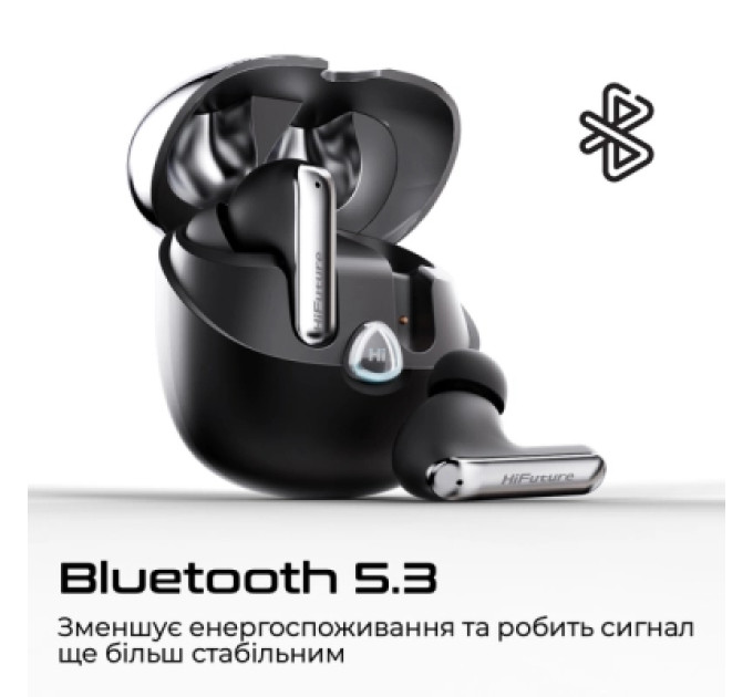HIFuture Навушники HiFuture SonicAir Black (sonicair.black)