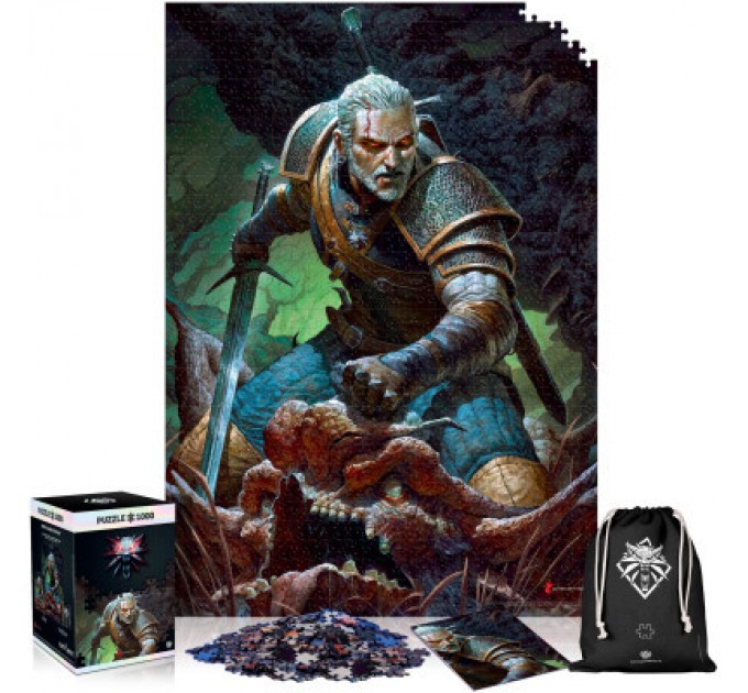 GoodLoot Пазл GoodLoot Witcher: Dark World 1000 елементів (5908305240464)