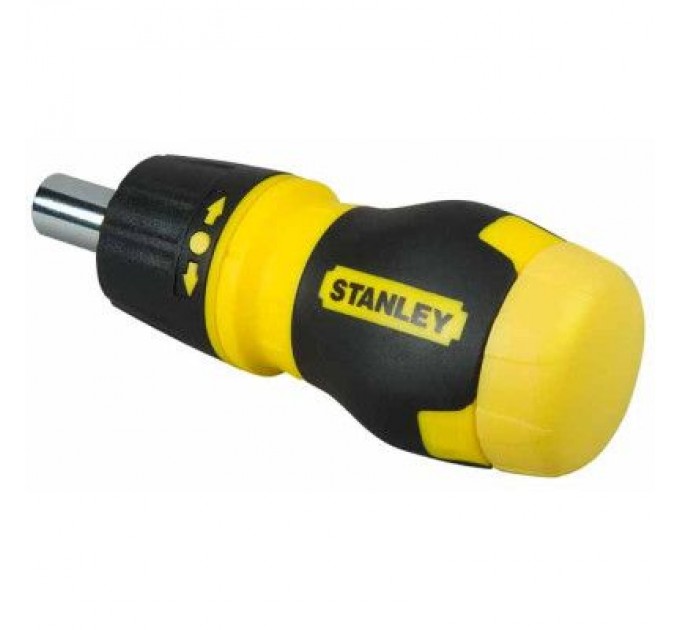 Stanley Набір викруток Stanley Multibit Stubby, реверсивна, з 6 змінними бітами (0-66-358)