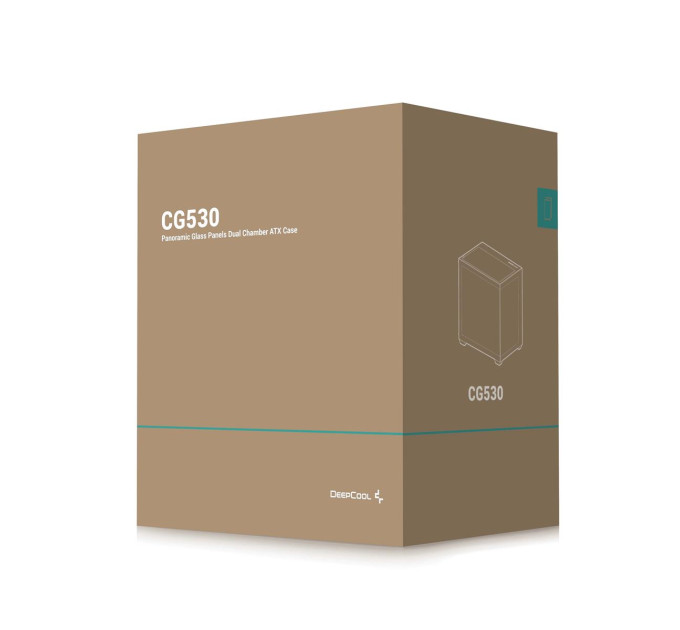 Deepcool Корпус DeepCool CG530 Black (R-CG530-BKNDA0-G-1) без БЖ