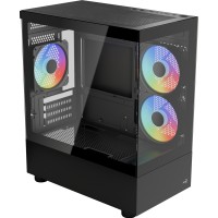 Корпус AeroCool Viewport Mini-G-BK-v2 (ACCM-ES09133.11) Black без БЖ