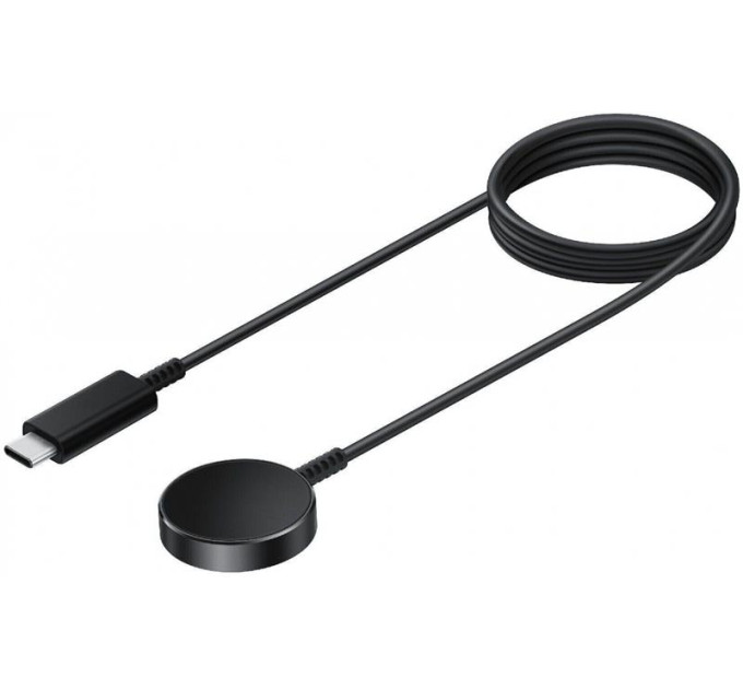 Samsung Безпровідний зарядний пристрій Samsung Wireless Charger для Galaxy Watch Black (EP-OR900BBRGRU) OEM