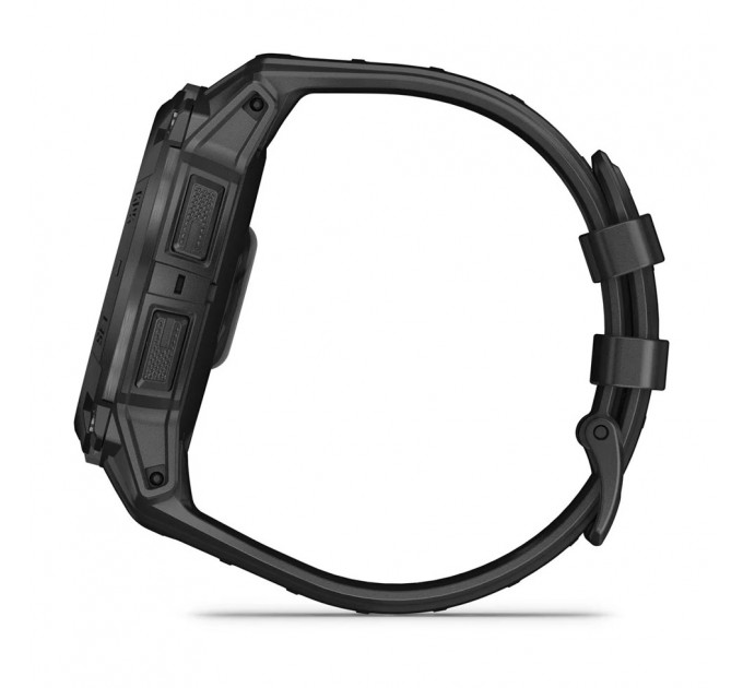 Garmin Смарт-годинник Garmin Instinct 3 50mm Tactical Solar Black with Charcoal Silicone Band (010-02935-90)