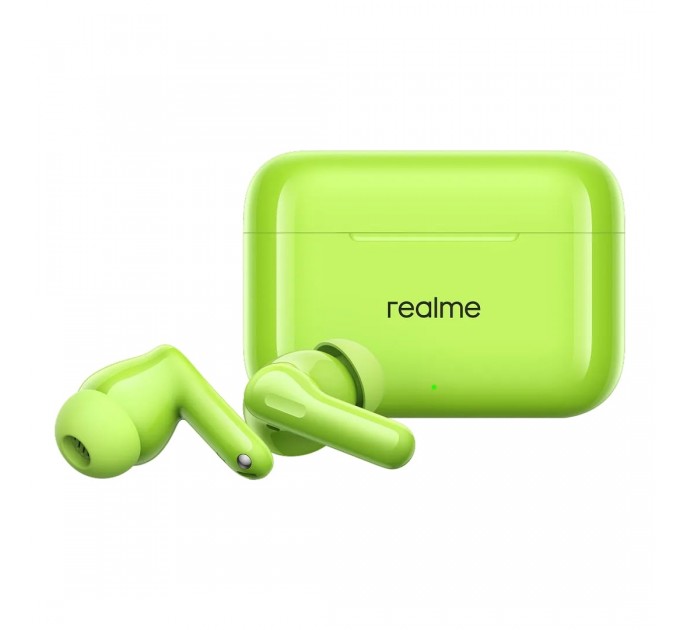 Realme_ Bluetooth-гарнітура Realme Buds T200 Neon Green_EU