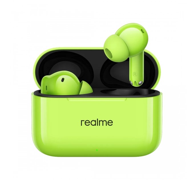 Realme_ Bluetooth-гарнітура Realme Buds T200 Neon Green_EU
