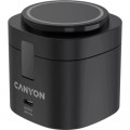 Canyon Зарядний пристрій Canyon 4-in-1 wireless charging stand 30W + cable 1.0m black (CNS-WCS405BW/A)