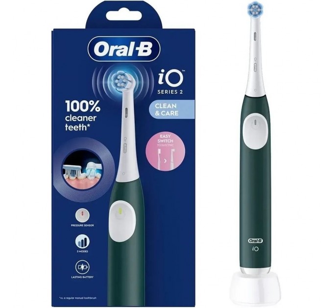 Braun Зубна електрощітка Braun Oral-B iO Series 2 iOS2.1C9.0 Green