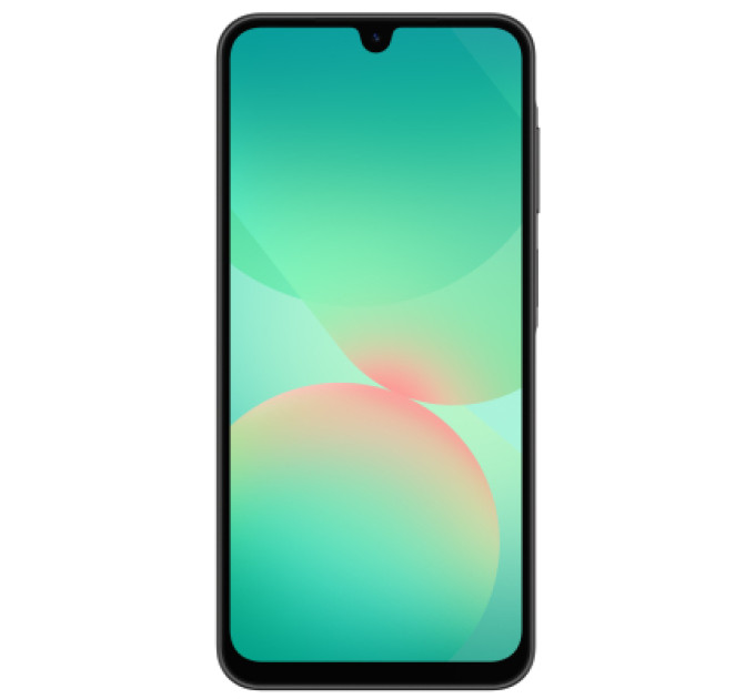 Samsung Мобільний телефон Samsung Galaxy A26 5G 6/128Gb Black (SM-A266BZKBEUC)