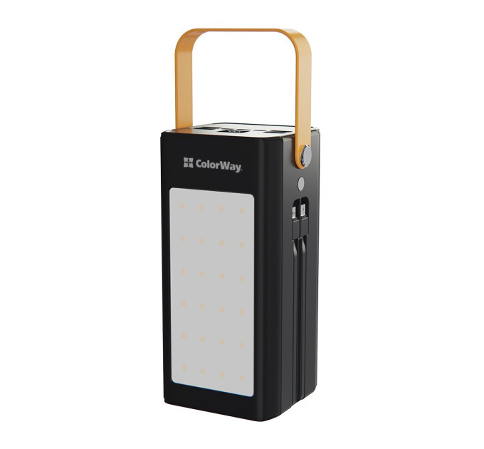 ColorWay Універсальна мобільна батарея ColorWay LCD/Lamp 80000mAh Black (CW-PB800LPA8BK-PDD)