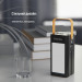 ColorWay Універсальна мобільна батарея ColorWay LCD/Lamp 80000mAh Black (CW-PB800LPA8BK-PDD)