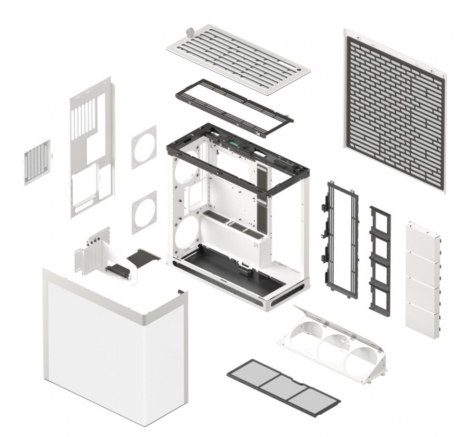 HAVN Корпус HAVN HS 420 VGPU Edition White (HVN-CA-HS420-07)