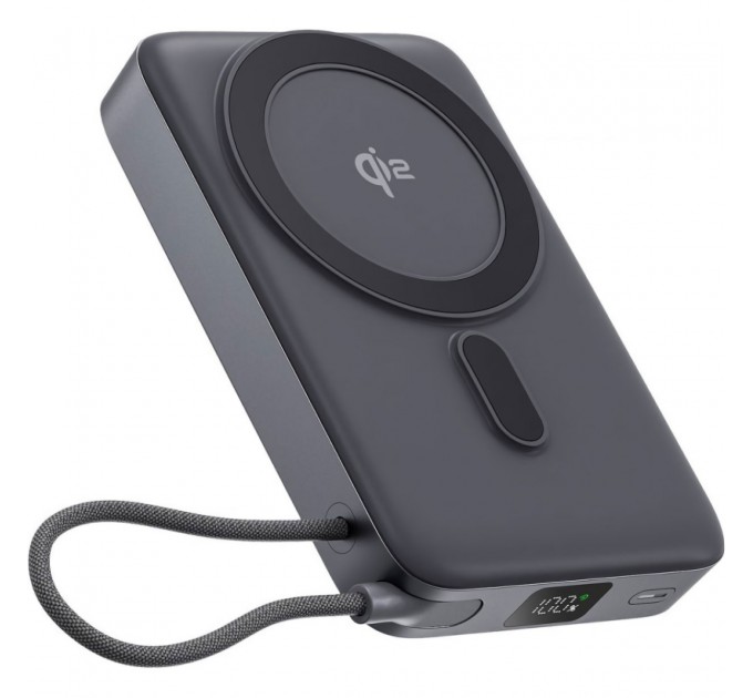 Proove Універсальна мобільна батарея Proove OverPower 35W 10000mAh Qi2 Gray (PBOP35012105)