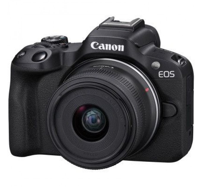 Canon Цифровий фотоапарат Canon EOS R50 + RF-S 18-45 IS STM Black (5811C033)