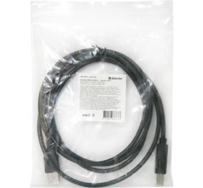 Defender Кабель для принтера USB 2.0 AM/BM 3m USB04-10 Defender (83764)