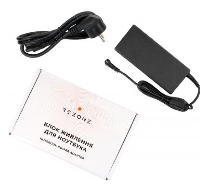 Rezone Блок живлення до ноутбуку Rezone ASUS 90W 19V 4.74A 5.5*2.5 (RZPSAS90195525)