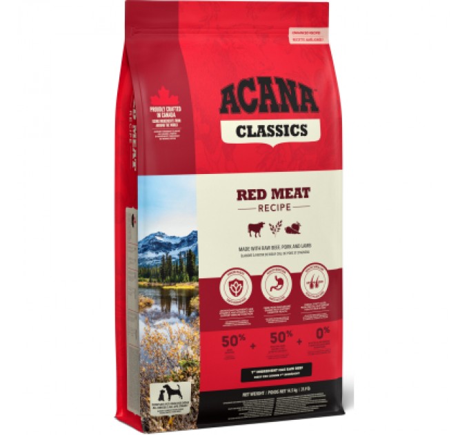 ACANA Сухий корм для собак ACANA Red Meat Recipe 17 кг (0064992561178)