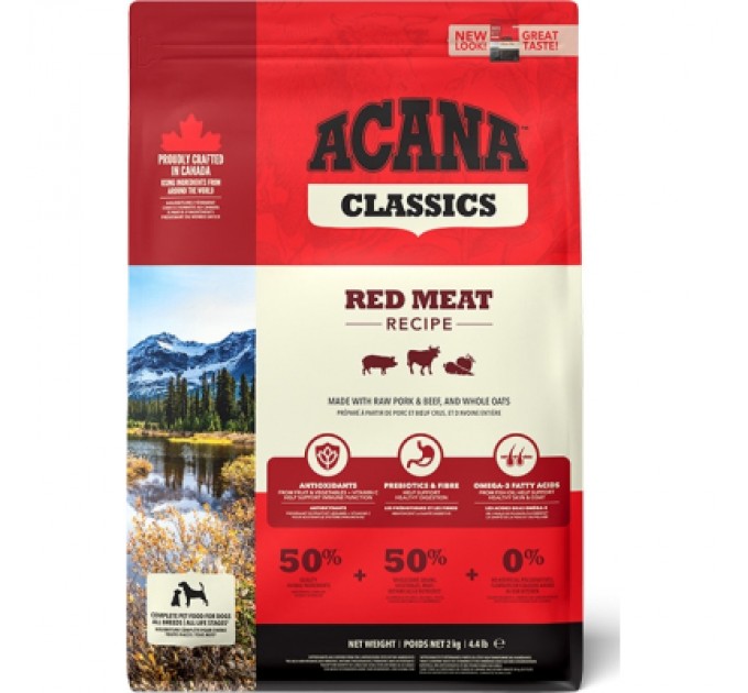 ACANA Сухий корм для собак ACANA Red Meat Recipe 2 кг (0064992561208)