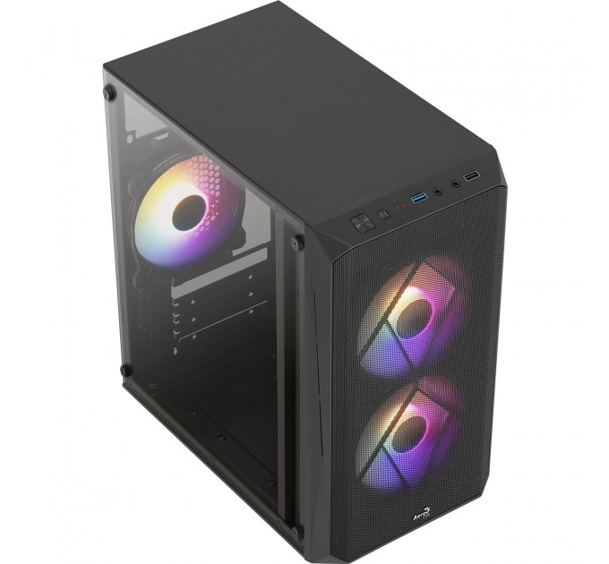 AeroCool Корпус AeroCool CS-107-A-BK-v2 (ACCX-PC14002.11) Black 600W