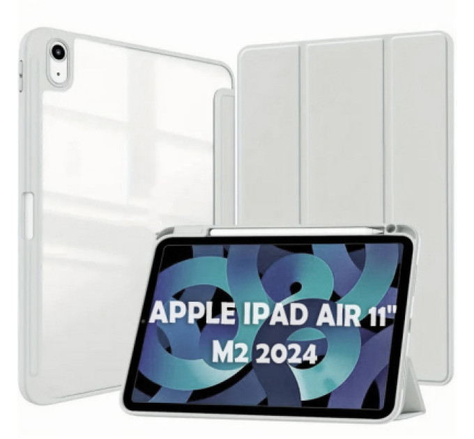 BeCover Чохол до планшета BeCover Soft Edge TPU Apple iPad Air 11" M2/M3 (2024/2025) Gray (711705)