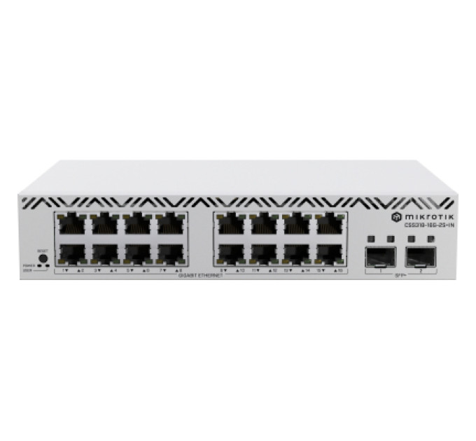 Mikrotik Комутатор мережевий Mikrotik CSS318-16G-2S+IN