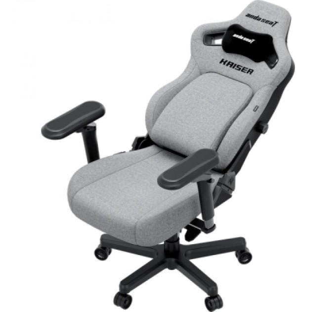 AndaSeat Крісло ігрове AndaSeat Kaiser 4 V2 Fabric Size XL Ash Grey (AD12YDDC-XLL-20-G-CF-03)