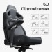 AndaSeat Крісло ігрове AndaSeat Kaiser 4 V2 Fabric Size XL Ash Grey (AD12YDDC-XLL-20-G-CF-03)
