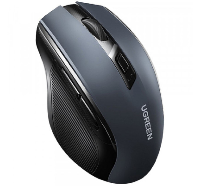 Ugreen Мишка Ugreen MU006 Ergonomic Wireless Gray/Black (15063)