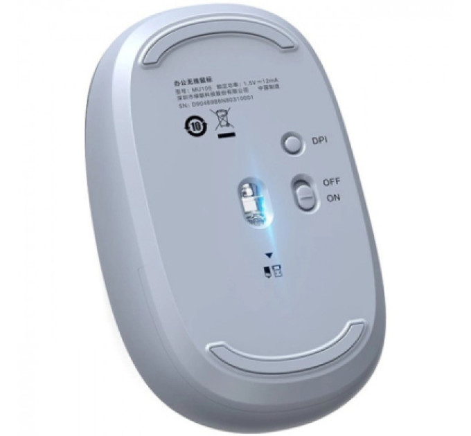 Ugreen Мишка Ugreen MU105 Wireless Light Blue (90671)