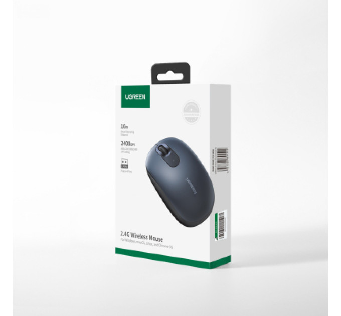Ugreen Мишка Ugreen MU105 Wireless Light Blue (90671)