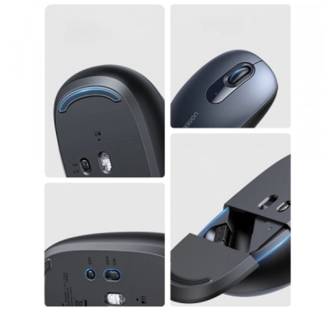 Ugreen Мишка Ugreen MU105 Wireless Blue (90550)