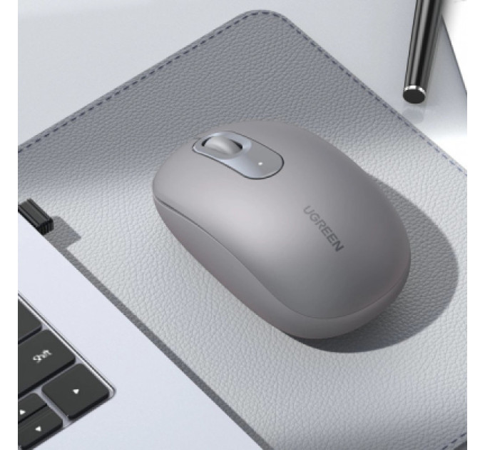 Ugreen Мишка Ugreen MU105 Wireless Gray (90669)