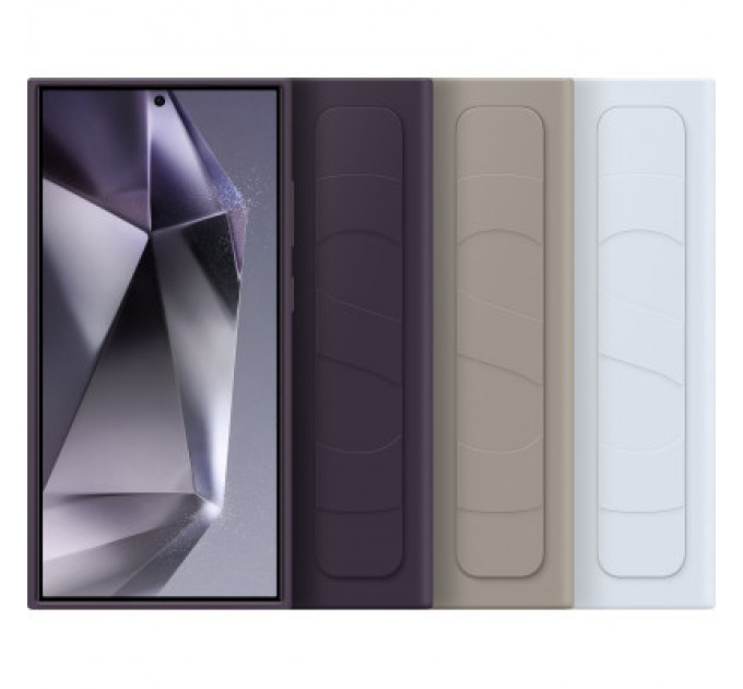 Samsung Чохол до мобільного телефона Samsung Galaxy S24 Ultra (S928) Standing Grip Case Dark Violet (EF-GS928CEEGWW)