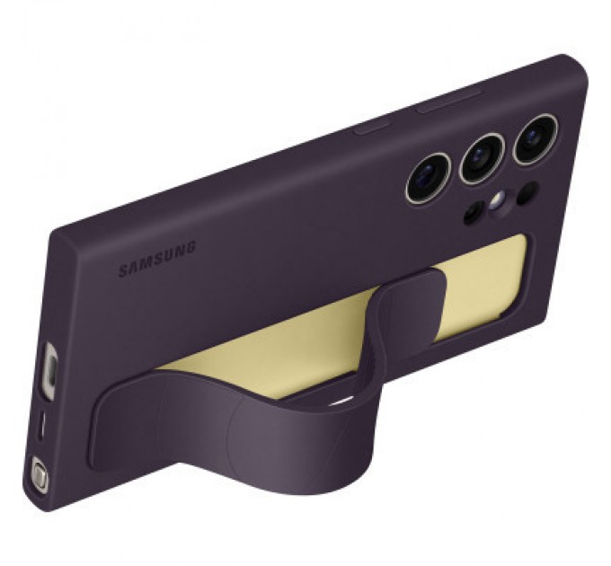 Samsung Чохол до мобільного телефона Samsung Galaxy S24 Ultra (S928) Standing Grip Case Dark Violet (EF-GS928CEEGWW)