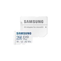 Карта пам'яті Samsung 256GB microSD class 10 UHS-I U3 V30 A2 EVO Plus (MB-MC256SA/EU)