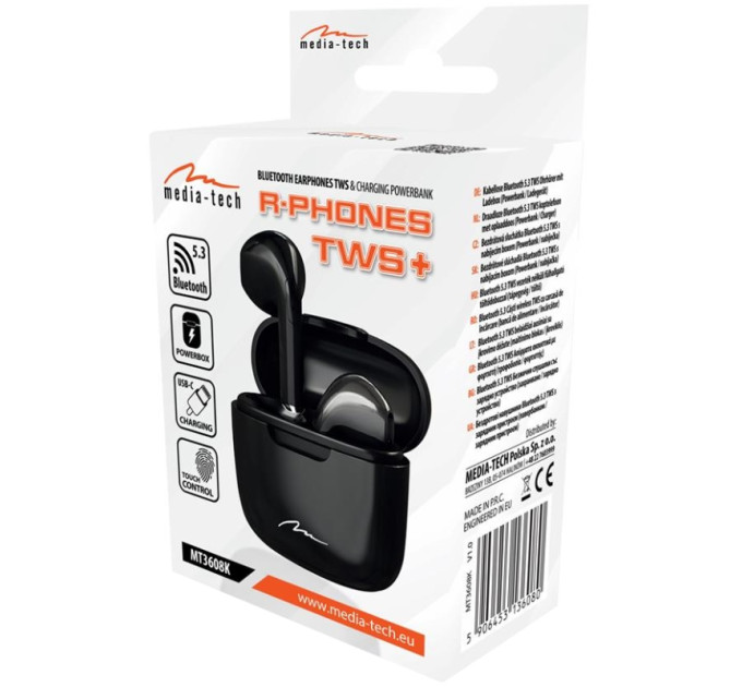Media-Tech Навушники Media-Tech R-Phones Black (MT3608K)