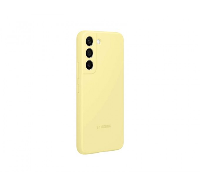 Samsung Чохол-накладка Samsung Silicone Cover для Samsung Galaxy S22 SM-S901 Butter Yellow (EF-PS901TYEGRU)