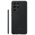 Samsung Чохол-накладка Samsung Silicone Cover для Samsung Galaxy S21 Ultra SM-G998 Black (EF-PG99PTBEGRU)+S Pen