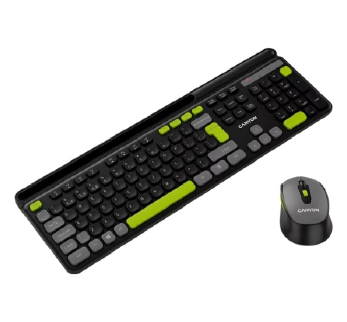 Canyon Комплект Canyon HSET-W5 Wireless UA Black (CNS-HSETW5BK)
