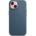 Apple Чохол-накладка Apple FineWoven Case with MagSafe для Apple iPhone 15 Pacific Blue (MT3G3)