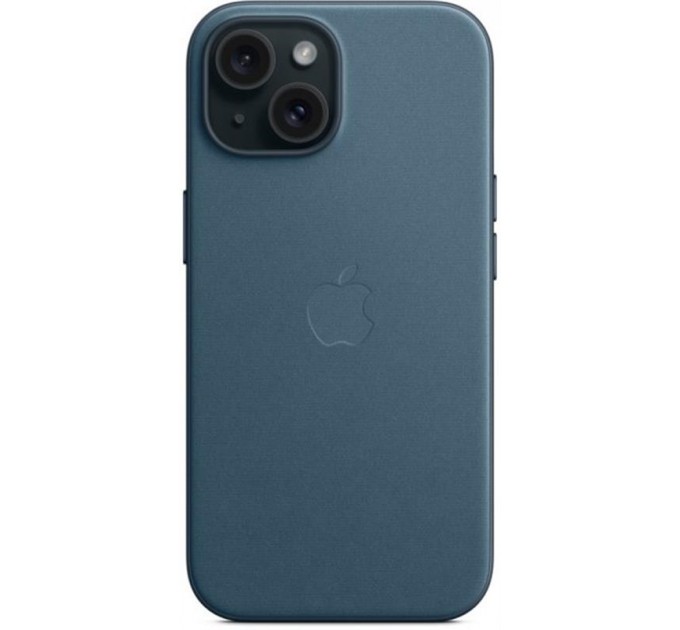 Apple Чохол-накладка Apple FineWoven Case with MagSafe для Apple iPhone 15 Pacific Blue (MT3G3)