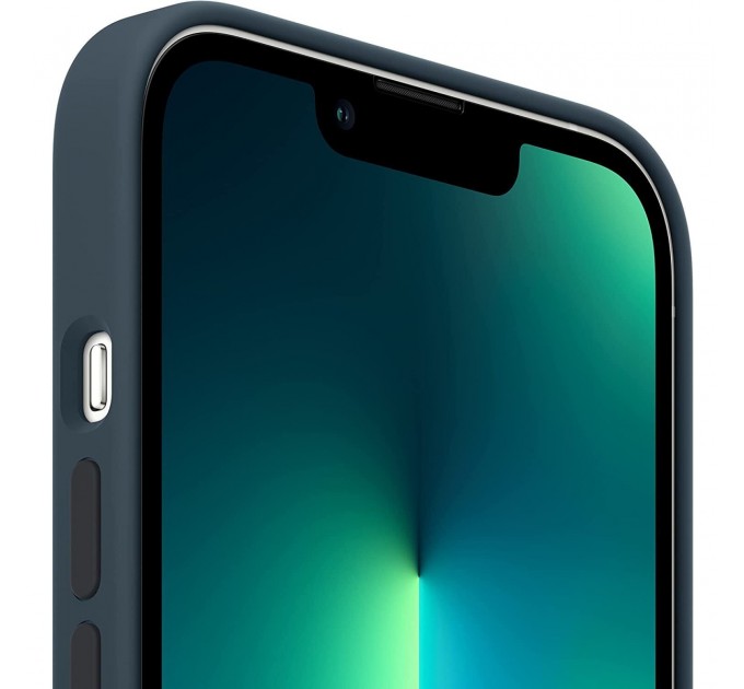 Apple Чохол-накладка Apple Silicone Case with MagSafe для Apple iPhone 13 Pro Max Abyss Blue (MM2T3)