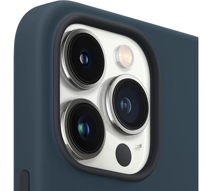 Apple Чохол-накладка Apple Silicone Case with MagSafe для Apple iPhone 13 Pro Max Abyss Blue (MM2T3)