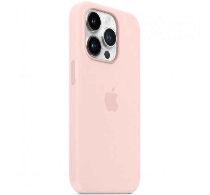 Apple Чохол-накладка Apple Silicone Case with MagSafe для Apple iPhone 14 Pro Chalk Pink (MPTH3)