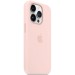 Apple Чохол-накладка Apple Silicone Case with MagSafe для Apple iPhone 14 Pro Chalk Pink (MPTH3)