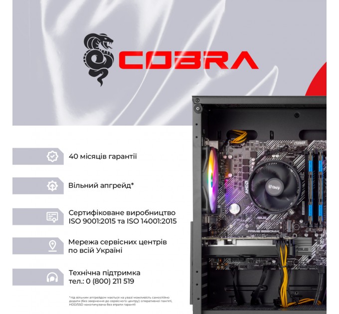 COBRA Персональний комп`ютер COBRA Advanced (A55.32.S5.55.22299)